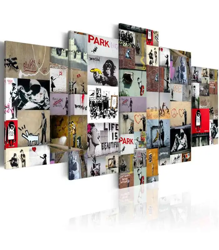 Picture-Art of Collage: Banksy IV