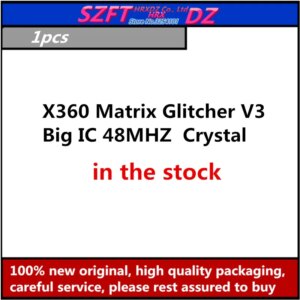 SZFTHRXDZ 1PCS X360 Matrix Glitcher V3 Blue PCB Big IC 48MHZ Crystal oscillator(To view the physical image, please contact us)