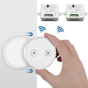 Tuya WiFi Switch Relay with a Remote Smart Life App Works with Google Home Amazon Alexa Echo Timer ON OFF Remote Control DIY