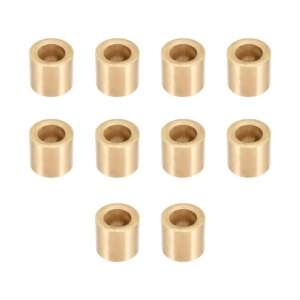 uxcell 1-3pcs Self-Lubricating Bearing Sleeve 16mm 18mm 20mm 25mm I.D. Sintered Bronze Bearing Bushings for Machine Tools