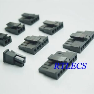 10 pcs Micro-Fit 3.0 mm connector single row Male Housing 1x2 2 Pin 3 4 5 6 7 8 Pin /Matching Female Terminal