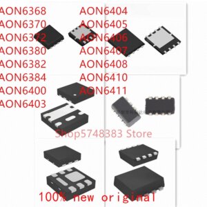 10PCS AON6368 AON6370 AON6372 AON6380 AON6382 AON6384 AON6400 AON6403 AON6404 AON6405 AON6406 AON6407 AON6408 AON6410 AON6411