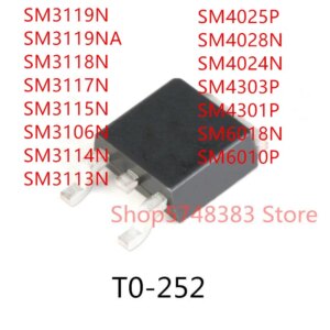 10PCS SM3119N SM3119NA SM3118N SM3117N SM3115N SM3106N SM3114N SM3113N SM4025P SM4028N SM4024N SM4303P SM4301P SM6018N SM6010P