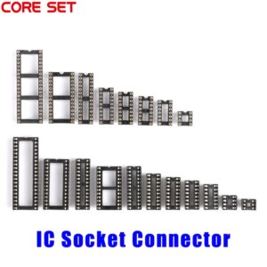 10PCS SMD IC Socket Connector DIP8 DIP14 DIP16 DIP18 DIP20 DIP28 DIP40 Connectors DIP Socket 8P 14P 16P 18P 20P 28P 40P Pin