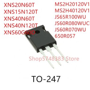 10PCS XNS20N60T XNS15N120T XNS40N60T XNS40N120T XNS60G60D MS2H20120V1 MS2H40120V1 JS65R100WU JS60R080WUCR JS60R070WU 650R057