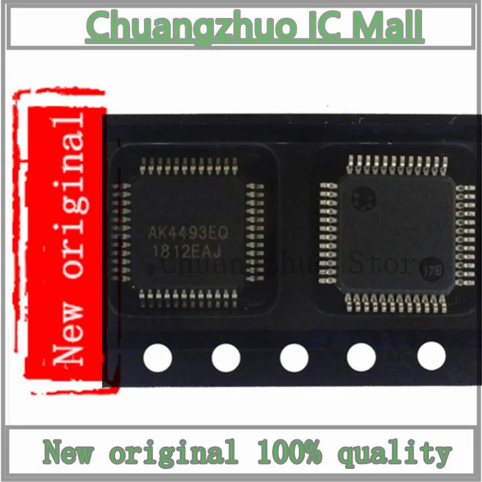 10PCS/lot AK4493EQ QFP-48 AK4493 QFP48 IC Chip New original