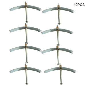 10pcs Switch Box Repair Tool Repairing Accessories Wall Socket Mount Cassette Repair Screw Hook Steel Junction Fixed