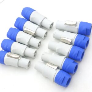 10pcs grey NAC3FCB PowerCon 20A Power Out Type B Cable Line adapter