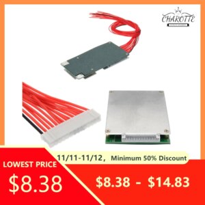 13S 35A 48V Li-Ion Lithium-18650 battery BMS PCB board PCM Balance Integrated Circuit Board for Android