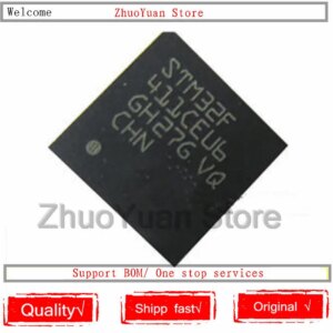 1PCS/lot STM32F411CEU6 STM32F411CE STM32F411 STM32 F411CEU6 QFN48 New original IC chip