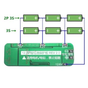 1Pcs 3S 20A 10A 12.6V Charging Protecting Balancer 3S Charger Lithium Protection BMS Battery 18650 Board Module X3L2