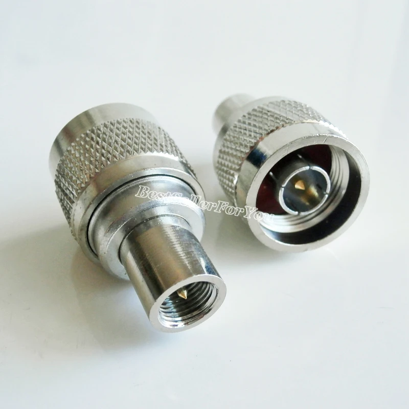 1Pcs Adapter N male TYPE plug to FME male Jack RF coaxial connector Converter