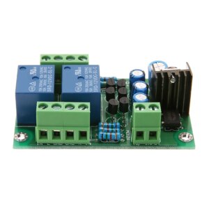 1pc Audio Speaker Protection Boards Assembled Stereo Loud Speaker Circuit Board Dual Channel Relay PCB Circuit Module 12-15V