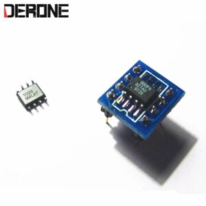 1piece OPA627 *2 turn to dual op amp SMD to DIP
