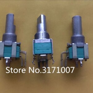 2PCS/LOT Taiwan Fuhua FD RK09L12D0A1T double precision potentiometer A10K axis 18MM volume potentiometer