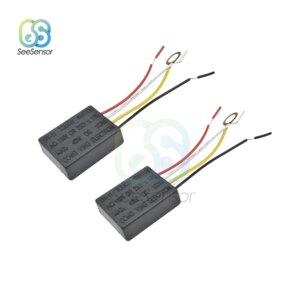 2Pcs AC 220V Lamp Touch Switch Electrical Equipment Table Light Parts On/off 1 Way Touch Control Sensor Bulb Lamp Switch