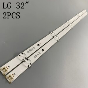 2pcs 5LEDs 590mm LED strip For LG TV 32LH510B 32LH51_HD S SSC_32INCH_HD LGE_WICOP_SVL320AL5 Innotek direct 32inch CSP