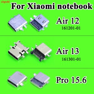 2pcs For Xiaomi notebook air 12 13 12.5 13.3 Inch 161301-01 161201-01 pro15.6 TYPE-C usb Jack Connector Laptop charging Socket