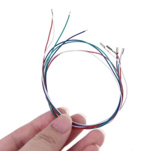 3/4Pcs Universal Cartridge Phono Cable Leads Header Wires for Turntable Phono Headshell Accessories