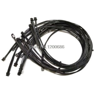 30CM 26awg DF11 Series 8 Position DF11-8DS-2C Housing Connector Black 0.079" (2.00mm) 2MM 2.0mm Pitch Electrical Wire harness