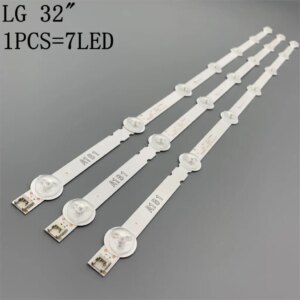 30pcs 7LED Backlight Lamp Strip for LG 32 TV 32ln541v 32LN540V A1 B1-Type 6916L-1437A 6916L-1438A 6916L-1204A 6916L-1426A 63cm