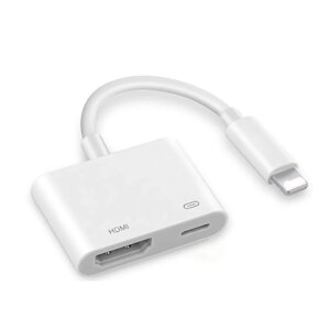 4K 1080P for iPhone to HDMI VGA AUDIO Adapter For Apple ipad ipod digital AV Adapter Converter for iPhone X/11/8P/6S/7P/iPad Air