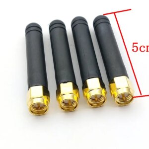 4pcs GSM 868Mhz /900Mhz /915MHz Antenna 2dbi SMA Male Connector RC Receive Transmit Aerial