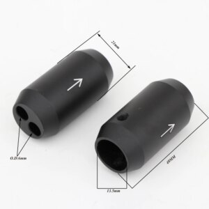 4pcs Pants Boot Y Splitter 1 to 2 Speaker Audio Cable DIY Wire Connector Black Speaker cable Wire Pants Boots
