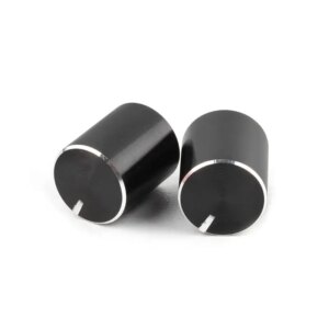 5 Pcs 11x12.5mm Rotary Potentiometer Knob Cap Volume Control For Audio Amplifier