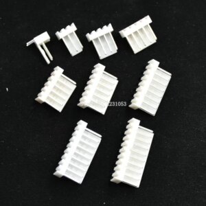 50PCS/LOT KF2510 2510AW Male Connector Right Angle 2P 3P 4P 5P 6P 7P 8P 9P 10 Pin 2.54 mm Pitch Pin Header KF-2510 Connector