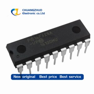 50pcs New Original PIC16F628A-I/P DIP-18 PIC16F628A PIC16F628 16F628 Flash-Based, 8-Bit CMOS Microcontrollers
