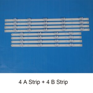8 Piece/Set LED Backlight Strip For LG 47LB582V 47LB5820 47LB582B 47LB582U 47LB582U-ZJ 47 inch TV Backlight LED Bands Bars Lamps