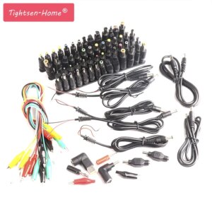 80 PCS/Set Universal Laptop DC Power Supply Adapter Connector Plug AC DC conversion head Jack Charger Connectors Laptop Power Ad