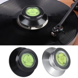 Aluminum Record Weight Clamp LP Vinyl Turntables Metal Disc Stabilizer for Records Player Accessories 95AF