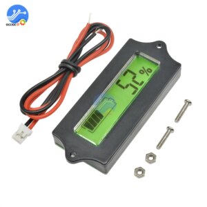 BMS 24V 18650 Lithium Battery Capacity Indicator Tester for LiPo Power Level LCD Display Board Charger Accessory