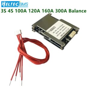 BMS 3S 4S Balance 100A 120A 160A 200A 300A 12.6V/16.8V 18650 Battery Protection Board Li-ion/LiFePo4 Ups inverter, motorcycle
