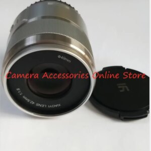 Black New 42.5mm F1.8 fixed lens For YI M1 for Panasonic GF6 GF7 GF8 GF9 GF10 GX85 G80 G85 G5 G6 G7 G8M G9L G95 GX7MX2 GX9 GM1