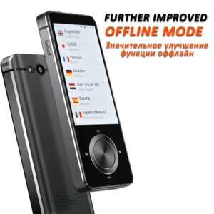 CTVMAN Instant Voice Translator offline Language Translator In Real Time Smart Voice Translator Portable Instant Translators