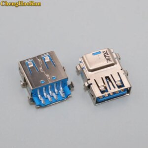 ChengHaoRan 2pcs USB 3.0 Female Port Jack Replacement Connector for Lenovo Yoga 2 13 G40-70 Y50-70 Y70-70