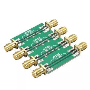 DC 4.0GHz RF Radio Frequency Fixed Attenuator Maximum power 23dBm SMA Double Female Head 0dB 10dB 20dB 30dB