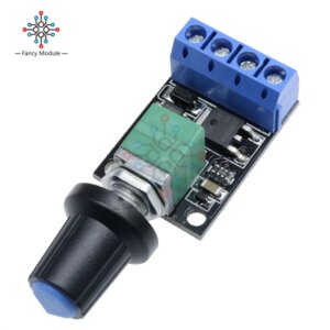 DC Motor Speed Control Potentiometer Governor PWM Regulation Board LED Dimming 10A 5V-16V High Linearity Band Switch Module