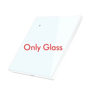 DIY toughened glass panel for touch remote control wifi switch，only glass