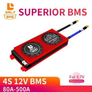 Daly 3.7V 4S 12V 80A 100A 150A 200A 300A 500A Li ion Lithium Battery 18650 Board PCB BMS 14.8V Cell Charging Protecting Module