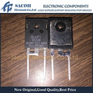 Free Shipping 10Pcs APT60DQ60BG APT60D60BG APT60D60B 60D60B TO-247 60A 600V Ultrafast Recovery Epitaxial Diode