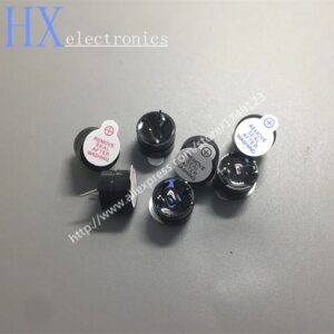 Free shipping 10PCS 3V 5V / 12V active buzzer split 12095 DC SOT plastic tube long sound 12*9.5MM