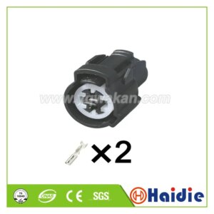 Free shipping 5sets 2pin Acura VTEC Oil Pressure Switch, Knock Sensor, Water inlet temperature sensor Connector 6189-0156