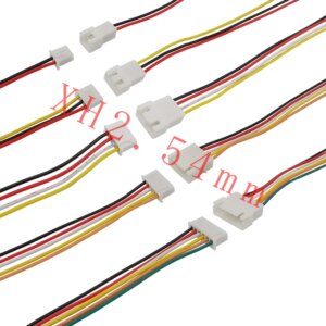 JST XH 2.54 mm 2Pin 3Pin 4Pin 5Pin 6Pin Male Female Plug Socket Wire Cable Connector JST XH2.54 Pitch 2.54mm 20CM 26AWG Cables