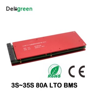 LTO 6S BMS 5S 10S 15S 20S 25S 30S 80A BMS with Balance function 2.3V 2.4V lithium titanate battery for Car audio home motorcycle