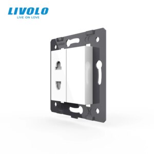Livolo DIY Parts Standard 2pins Power Socket,2pins plugs