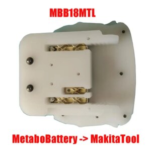 MBB18MTL Electric Power Tool Adapter Converter use Metabo 18V Li-ion Battery on Makita Lithium Machine Replace BL1830 BL1815